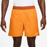 Nike Bekleidung Nike Court Victory Dri-Fit 7in Aop Shorts Herren - orange, orange