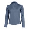 Therma-FIT One Half-Zip Laufshirt Damen-Blau,Weiß