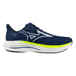 Mizuno Laufschuhe Mizuno Wave Rider 29                       Neutralschuh Herren-blau, wei&szlig;