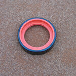 Tegra Platzbedarf Tegra ASS- Linienkehrmaschine Im Doppelpack,Ersatz,Räder-Mehrfarbig