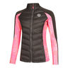 Dania Tech Down Trainingsjacke Damen-Grau,Pink