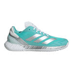 adidas Tennisschuhe adidas Defiant Speed 2 Allcourtschuh Damen-t&uuml;rkis, silber