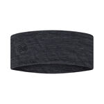 Buff Bekleidung Buff Merino Lightweight Stirnband-Grau