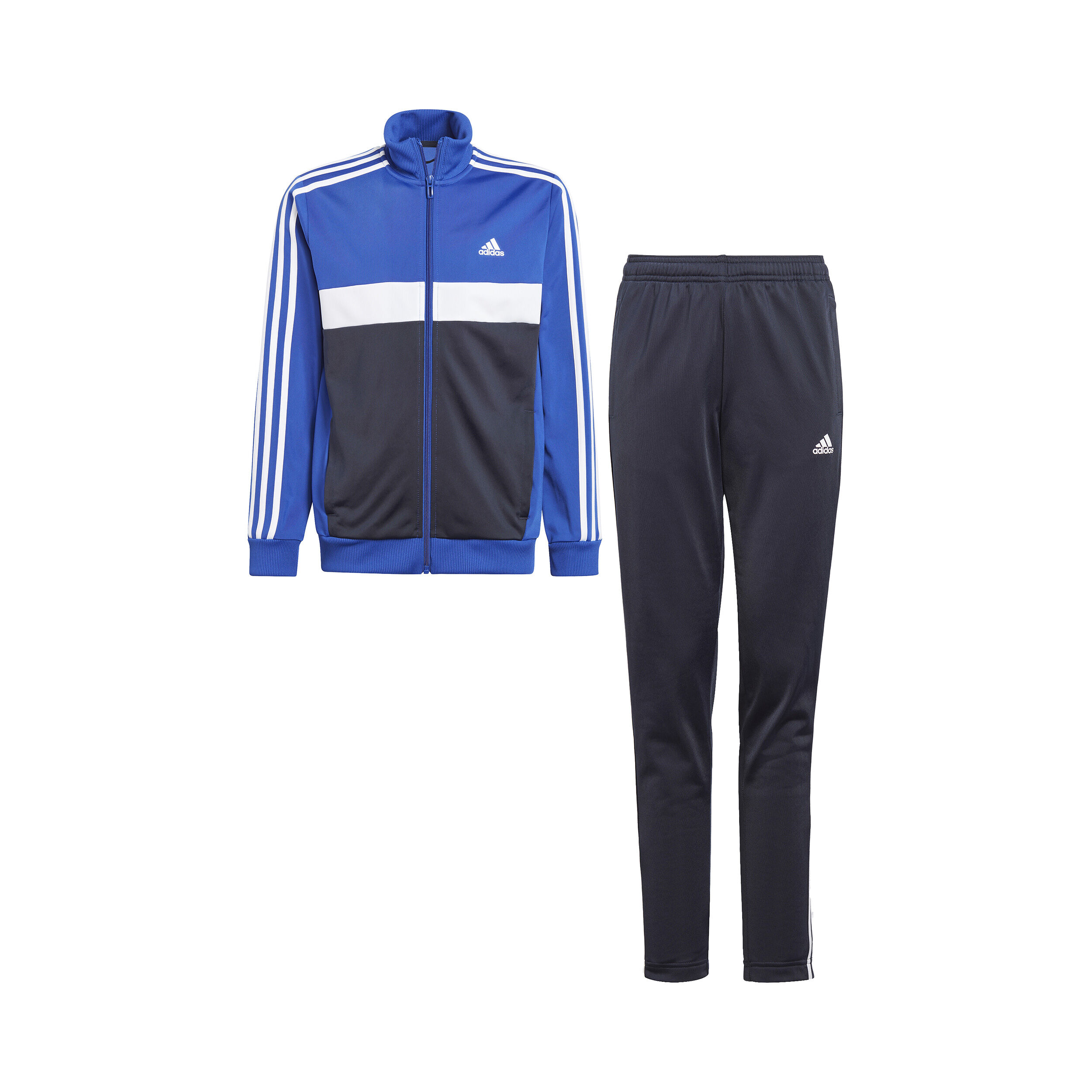 adidas 3 Stripes Tiberio Trainingsanzug Jungen Blau Mehrfarbig online kaufen Tennis Point AT