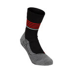 Falke Bekleidung Falke RU4 Endurance Reflect Laufsocken Herren-Schwarz,Grau