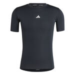 adidas Bekleidung adidas TechFit Compression T-Shirt Herren-Schwarz