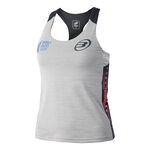 Bullpadel Bekleidung Bullpadel Ravolta Tank-Top Damen - grau, 