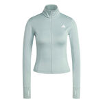 adidas Trainingsjacke adidas Optime Essentials Trainingsjacke Damen-salbei