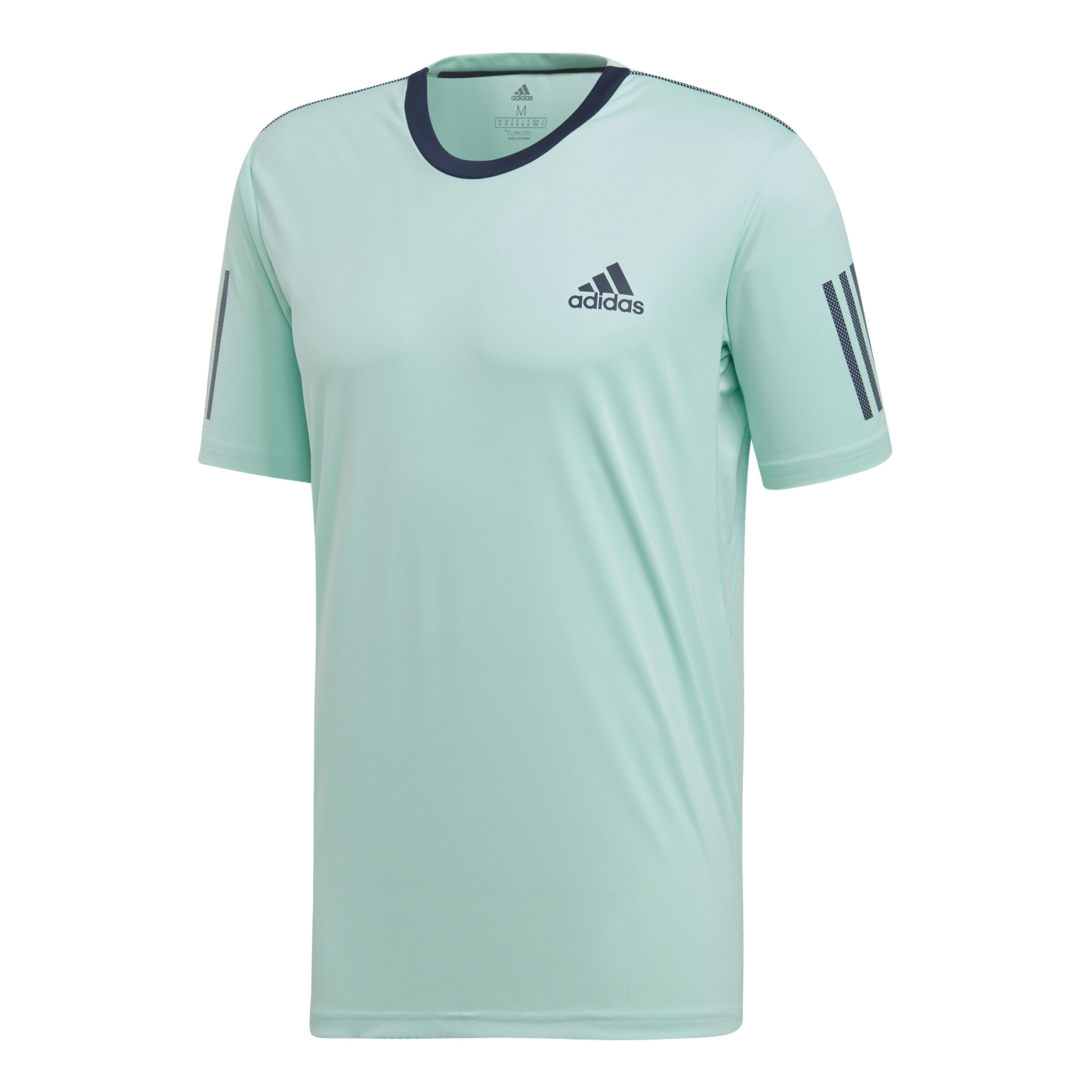 adidas Club 3 Stripes T Shirt Herren Mint, Dunkelblau adidas Climachill T Shirt Jungen Mint, Weiß online kaufen