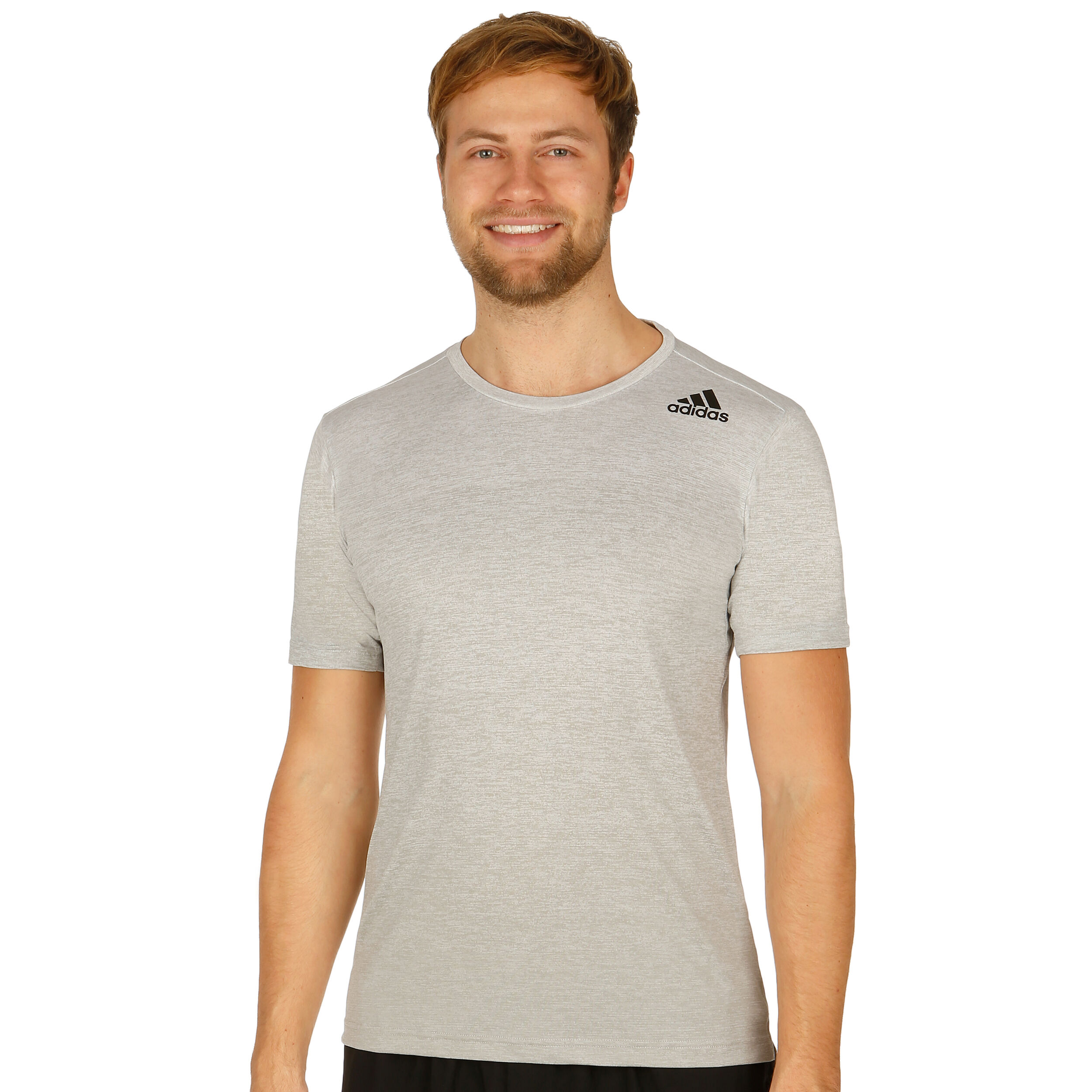 adidas Freelift Grad T Shirt Herren Hellgrau, Schwarz adidas Freelift Grad T Shirt Herren Hellgrau, Schwarz