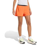 adidas Bekleidung adidas Terrex XPR 5in Laufshorts Damen - orange