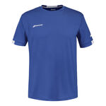 Babolat Bekleidung Babolat Play Crew Neck T-Shirt Herren-Blau