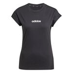 adidas Bekleidung adidas Essentials Linear T-Shirt Damen-Schwarz