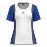 Club 25 Tech T-Shirt Damen-Weiß,Blau