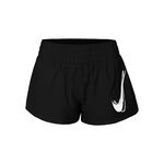 Nike Bekleidung Nike Swoosh Laufshorts Damen-Schwarz