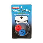 Tourna Schlägerzubehör Tourna Vibrex Smile Dämpfer 3er Pack-Rot,Schwarz