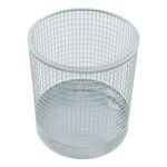 Tegra Platzbedarf Tegra Abfallbehälter-Silber