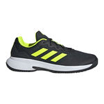 adidas Tennisschuhe adidas GameCourt 2 Allcourtschuh Herren-Schwarz,Limette