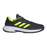 GameCourt 2 Allcourtschuh Herren-Schwarz,Limette