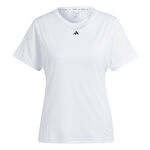 adidas Bekleidung adidas Designed For Training T-Shirt Damen-Wei&szlig;