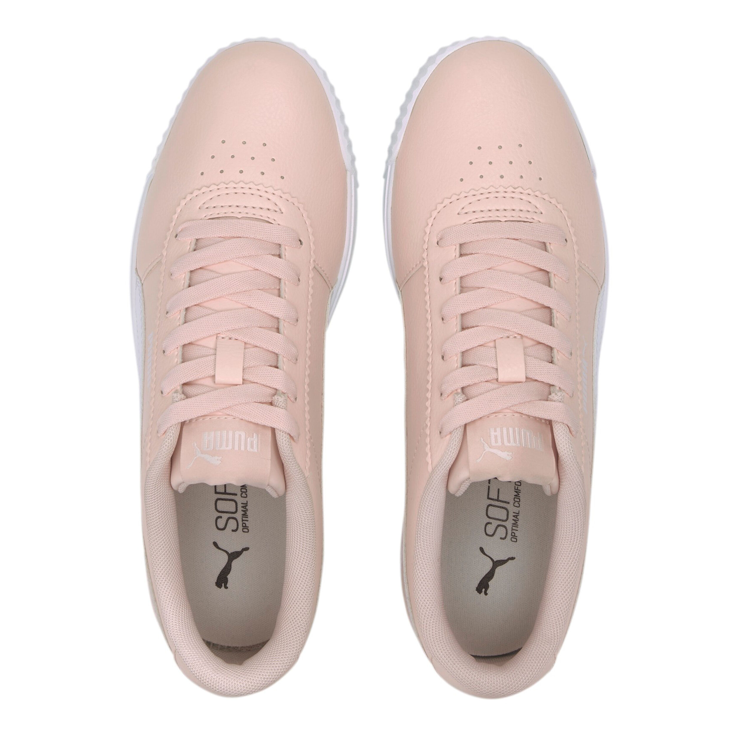 Puma carina shop l weiß rosa