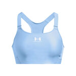 Under Armour Bekleidung Under Armour Heatgear High Sport-BH Damen - hellblau, weiß