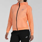Bullpadel Bekleidung Bullpadel Bemol Trainingsjacke Damen-Apricot