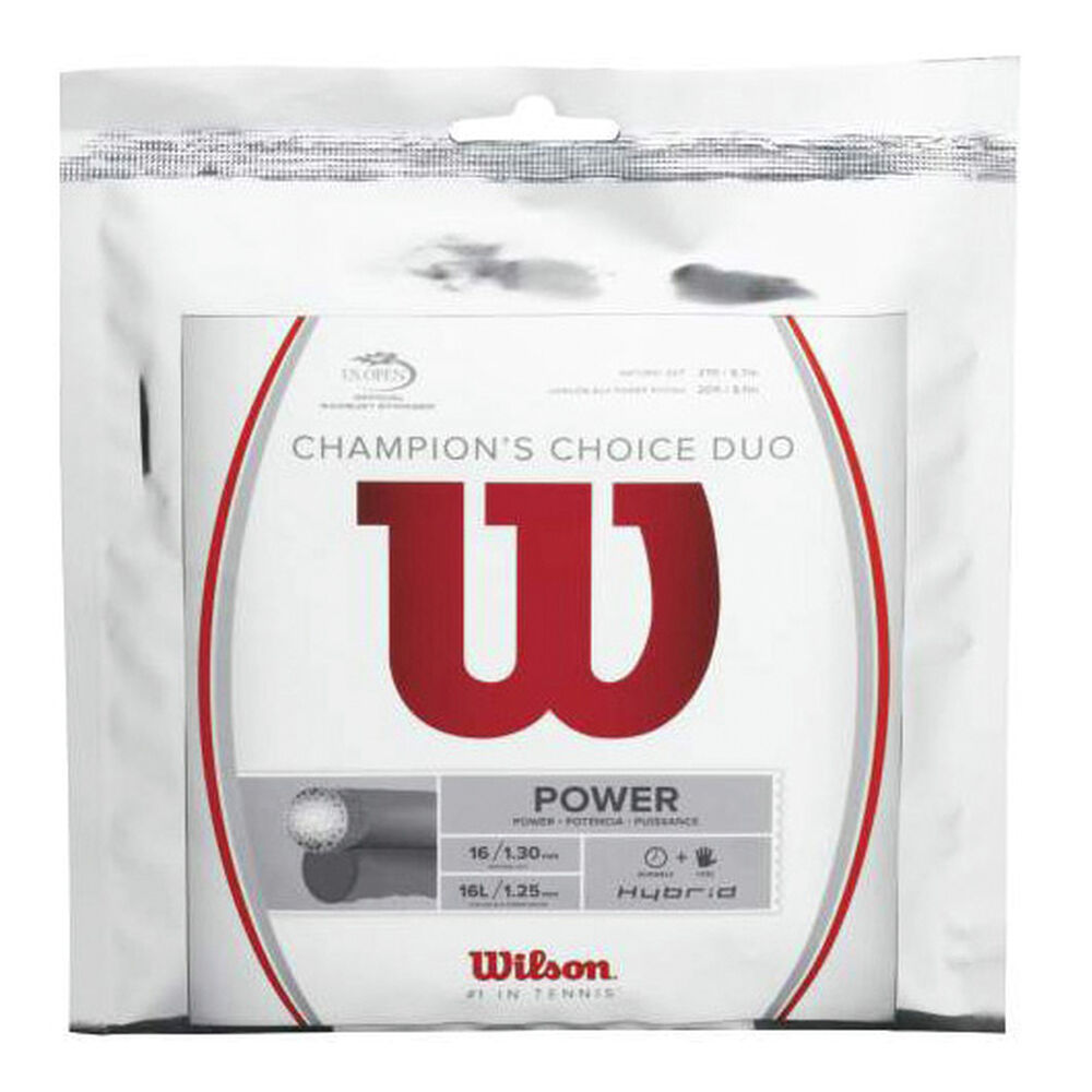 Wilson Champions Choice Duo, Silber Saitenset 12,2m product