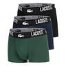 Cotton Stretch Trunk Boxer Short 3er Pack Herren-Dunkelgr&uuml;n