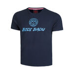 BIDI BADU Bekleidung BIDI BADU Beach Spirit Logo Chill T-Shirt Jungen - dunkelblau, 