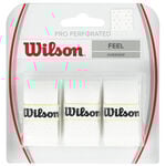 Wilson Pro Overgrip Perforated 3er weiß