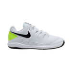 Nike Tennisschuhe Nike  Vapor X Allcourtschuh Kinder-weiß, neongrün