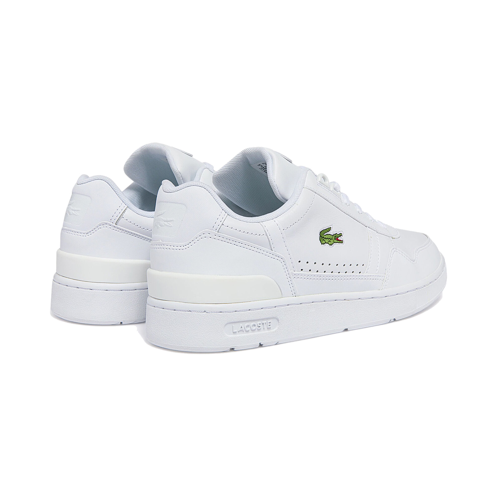 Damen-Sneakers LACOSTE T-CLIP aus Leder mit Gummisohle - Sneaker für Damen  - Neu 2024