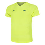 Nike Bekleidung Nike Rafa Court Dri-Fit Advantage T-Shirt Herren - neongelb, 