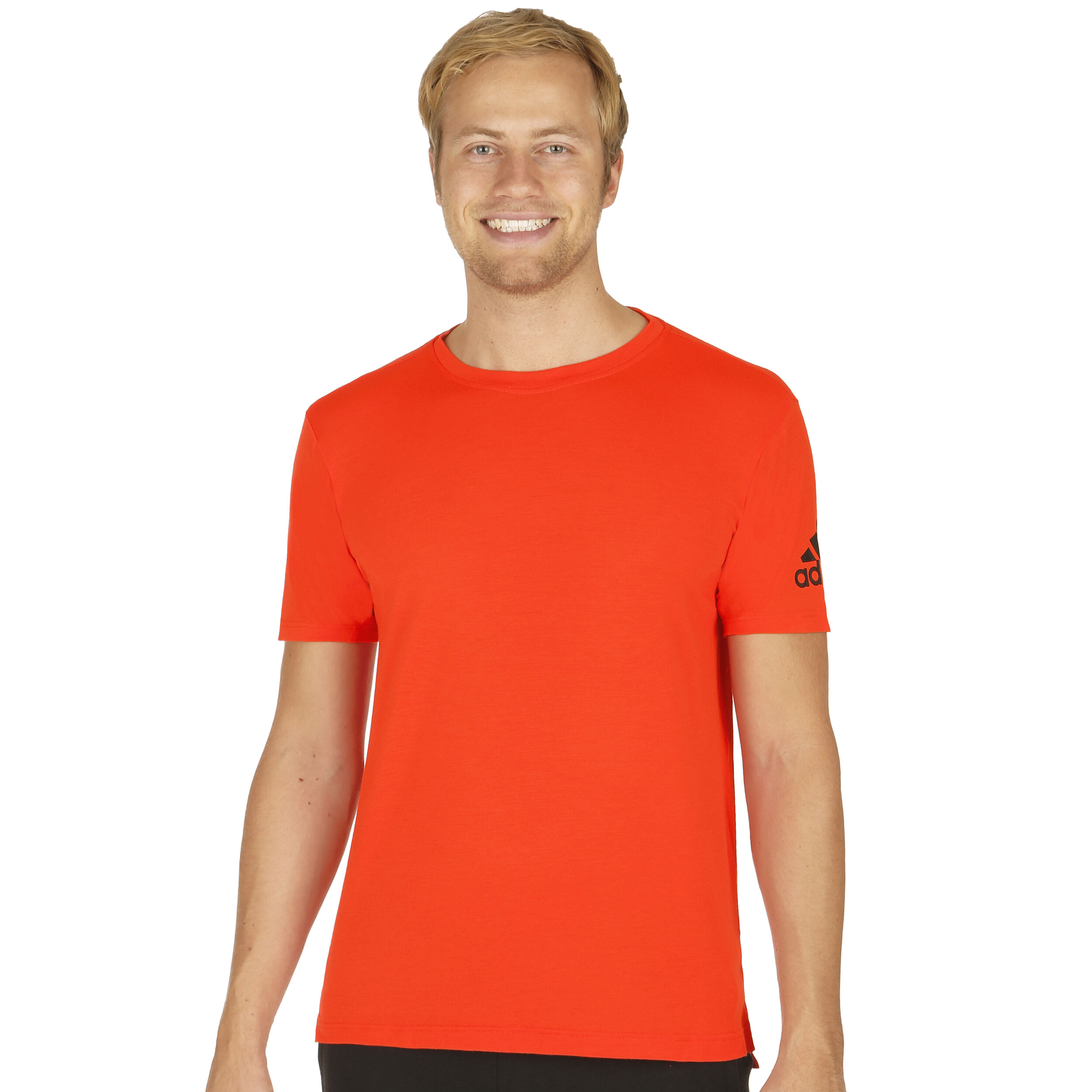 adidas Prime FreeLift T Shirt Herren Orange online kaufen ADIDAS Herren Fitness Shirt FreeLift Prime orange | L