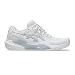 ASICS Tennisschuhe ASICS Gel-Challenger 15 Sandplatzschuh Damen-Weiß,Silber