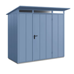 Set Berry Gerätehaus Modern-P,Typ1,RAL5014, 1 flg, inkl. Zubehör