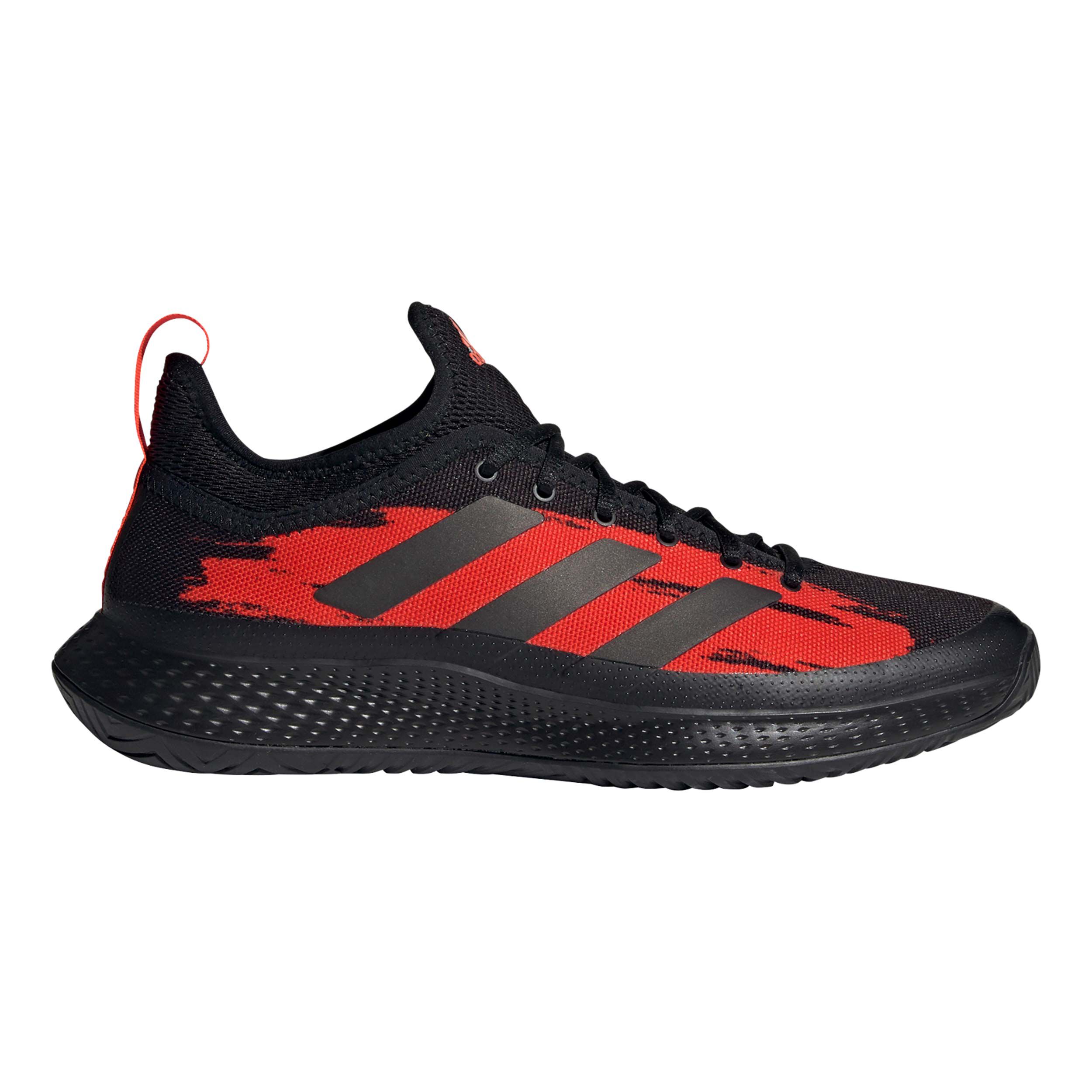 adidas Defiant Generation Allcourtschuh Herren Schwarz Neonrot online kaufen Tennis Point AT