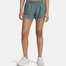 Fly By 3in Laufshorts Damen - blaugrau, petrol