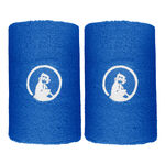 Quiet Please Tennisbekleidung Quiet Please Long Schwei&szlig;band - 2er Pack Unisex-blau, wei&szlig;