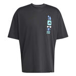 adidas Bekleidung adidas GFX Joy T-Shirt Herren - dunkelgrau, mehrfarbig