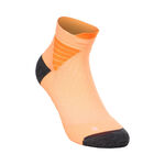 ASICS Bekleidung ASICS Elite Fujitrail Quarter Laufsocken-Orange