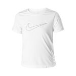 Nike Laufshirt Nike Dri-Fit One Graphic T-Shirt M&auml;dchen-Wei&szlig;,Schwarz