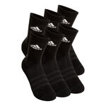 adidas Bekleidung adidas Crew Sportswear Ankle Sportsocken 6er Pack-Schwarz,Weiß