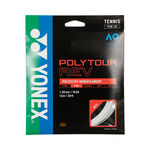 Yonex Yonex Poly Tour Rev Saitenset 12m-Wei&szlig;