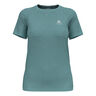 Essential Seamless Laufshirt Damen - t&uuml;rkis, 