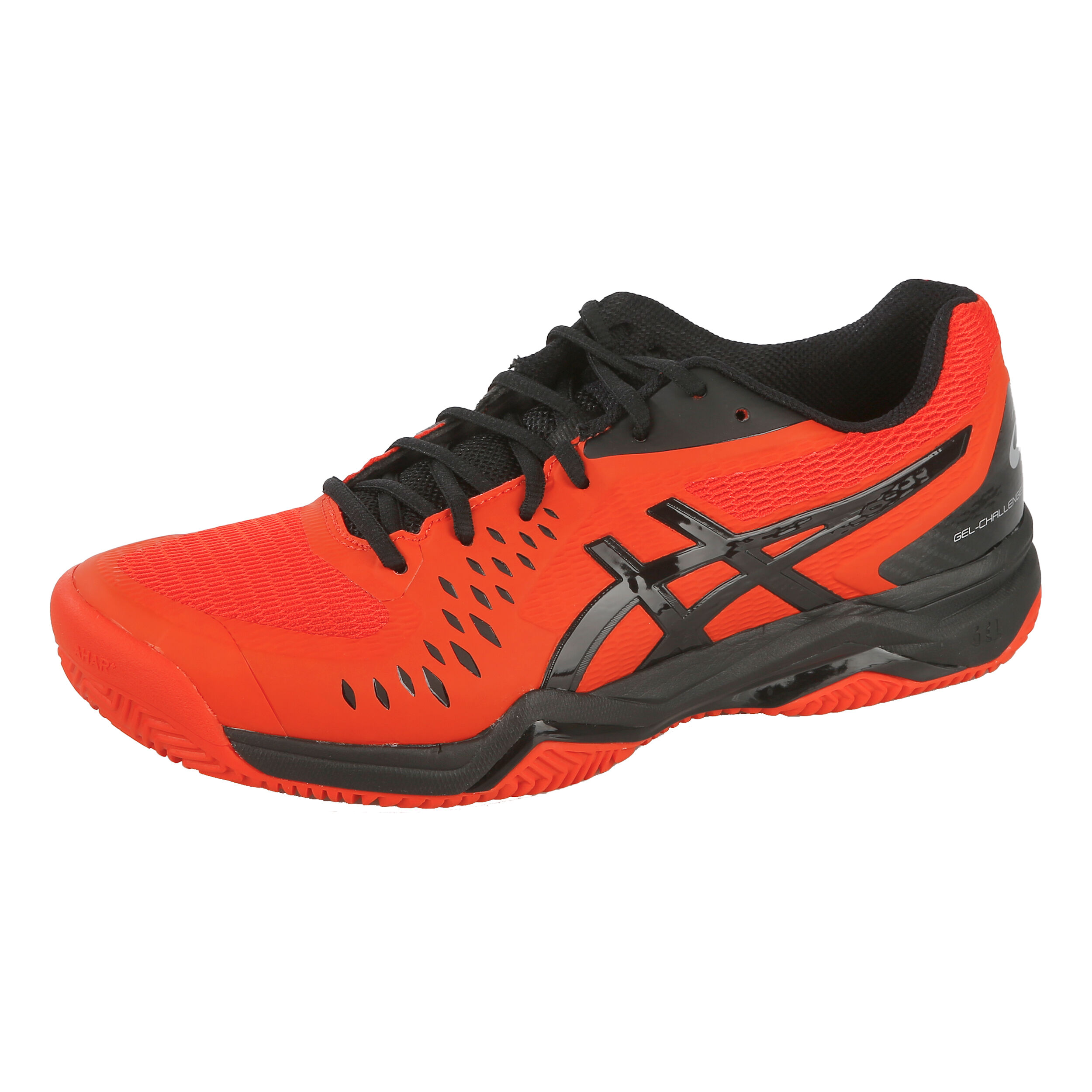 Asics gel resolution 7 clay 2019 rot/schwarz tennisschuhe shop herren