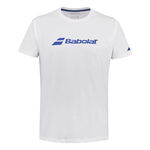 Babolat Bekleidung Babolat Exercise T-Shirt Herren-Weiß