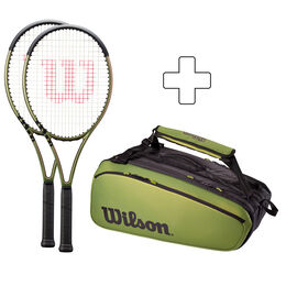 2x BLADE 100 v8 plus Schlägertasche