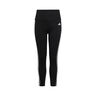 Training ES 3 Stripes Tight Mädchen - schwarz, weiß